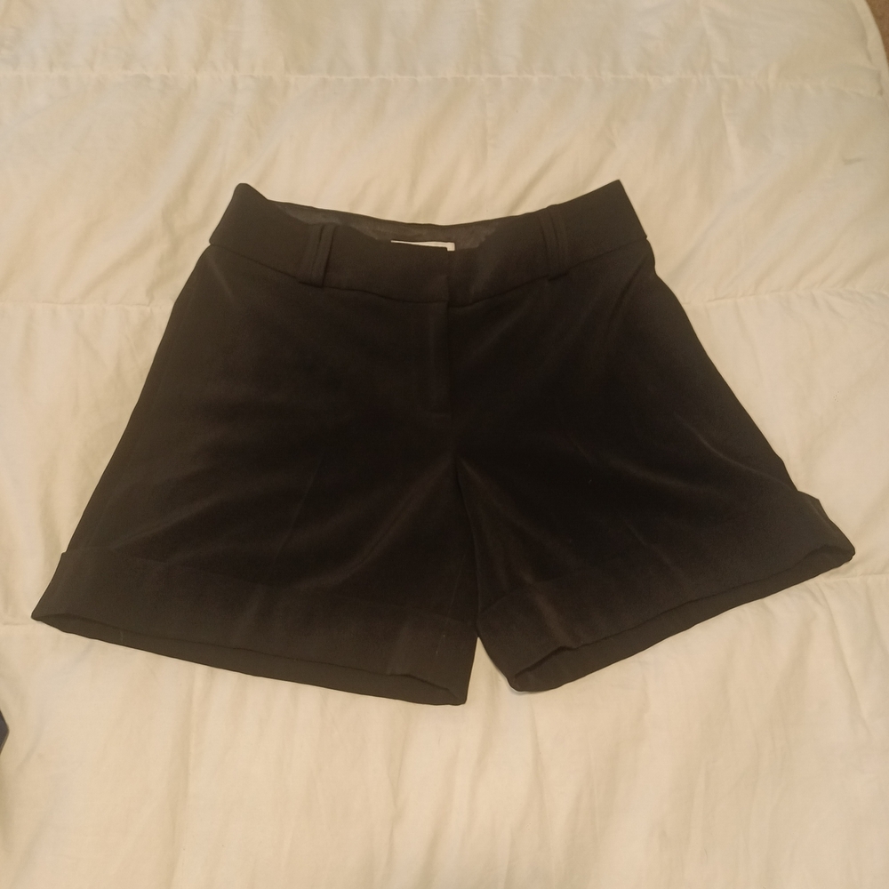 White House Black Market Black Bermuda Shorts for Casual Elegance